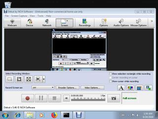 Screenshot from the sandbox