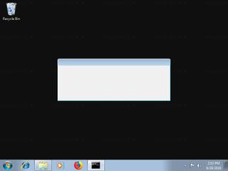 Screenshot from the sandbox