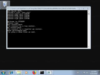 Screenshot from the sandbox