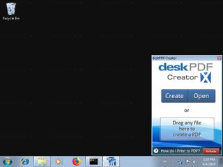 Screenshot from the sandbox