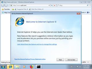 Screenshot from the sandbox
