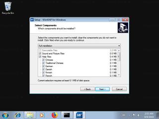 Screenshot from the sandbox