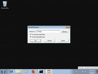 Screenshot from the sandbox