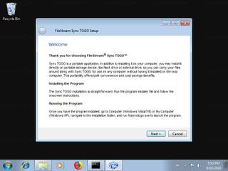Screenshot from the sandbox