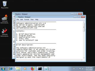 Screenshot from the sandbox