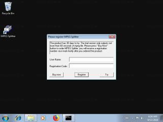 Screenshot from the sandbox