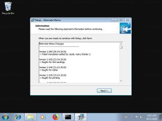 Screenshot from the sandbox