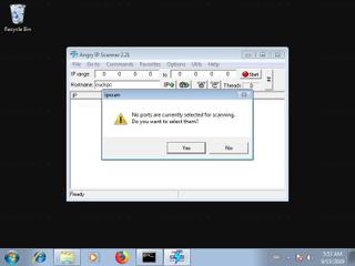 Screenshot from the sandbox