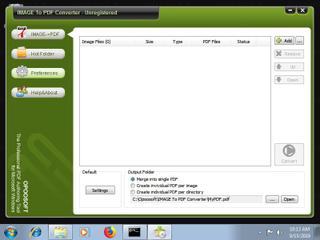 Screenshot from the sandbox