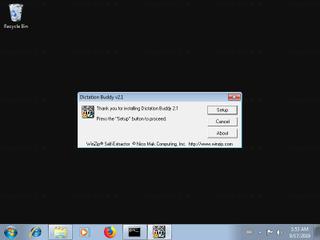 Screenshot from the sandbox