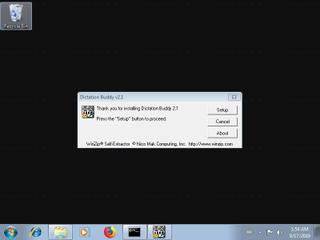 Screenshot from the sandbox