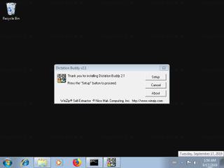 Screenshot from the sandbox