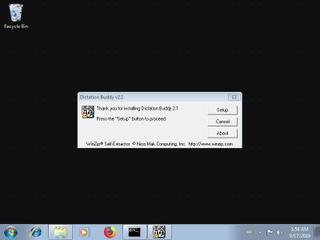 Screenshot from the sandbox