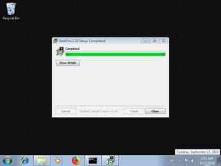 Screenshot from the sandbox