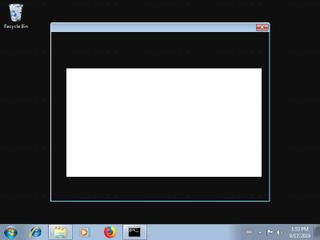 Screenshot from the sandbox