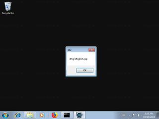 Screenshot from the sandbox