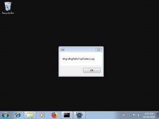 Screenshot from the sandbox