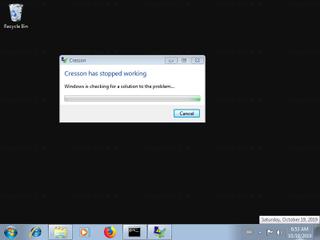 Screenshot from the sandbox