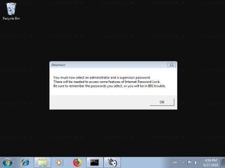 Screenshot from the sandbox