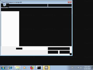 Screenshot from the sandbox