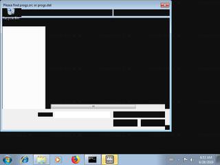 Screenshot from the sandbox