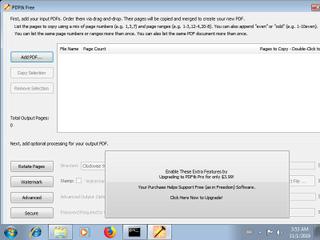 Screenshot from the sandbox