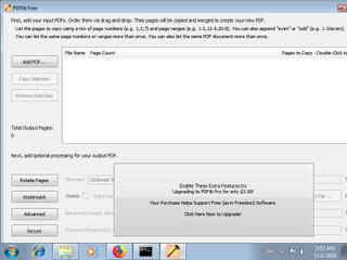 Screenshot from the sandbox