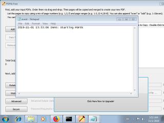 Screenshot from the sandbox