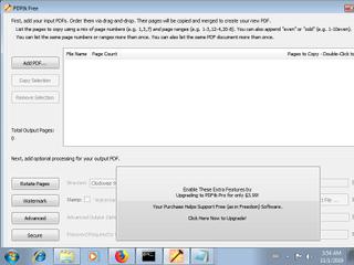 Screenshot from the sandbox