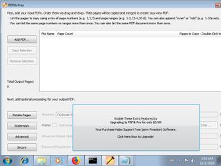 Screenshot from the sandbox