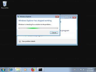 Screenshot from the sandbox