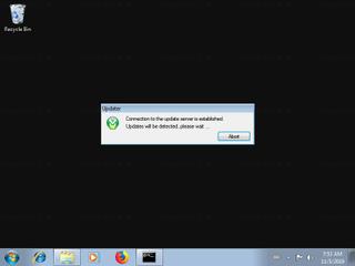 Screenshot from the sandbox