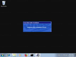 Screenshot from the sandbox