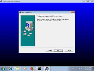 Screenshot from the sandbox