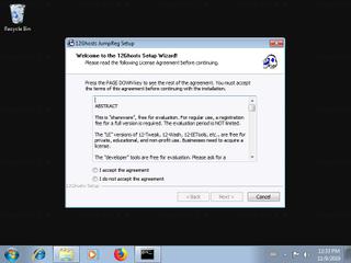 Screenshot from the sandbox