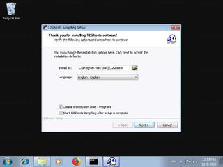 Screenshot from the sandbox