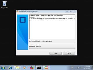 Screenshot from the sandbox