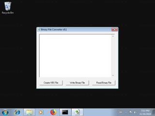 Screenshot from the sandbox