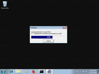 Screenshot from the sandbox