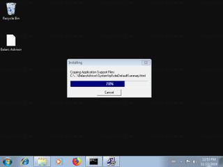 Screenshot from the sandbox