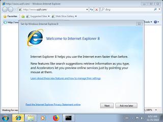 Screenshot from the sandbox