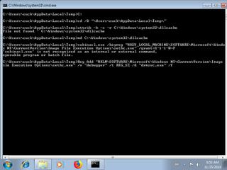 Screenshot from the sandbox