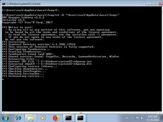 Screenshot from the sandbox