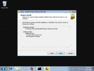 Screenshot from the sandbox