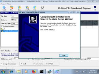 Screenshot from the sandbox
