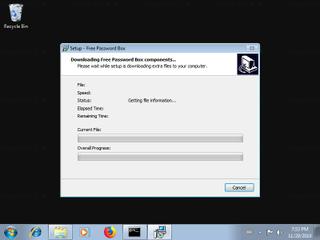 Screenshot from the sandbox