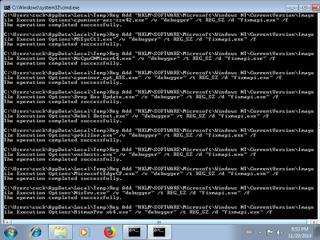 Screenshot from the sandbox
