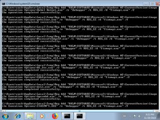 Screenshot from the sandbox