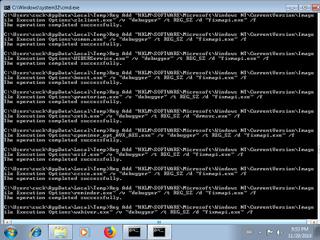 Screenshot from the sandbox