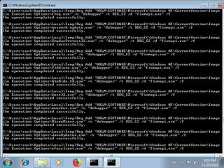 Screenshot from the sandbox